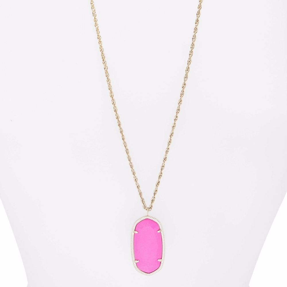 Kendra Scott Magenta Rae Necklace